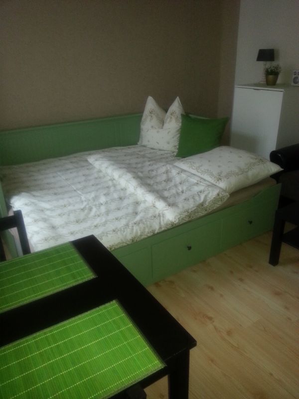 Essen Apartment Heike: Bett ausgezogen für 2 Personen